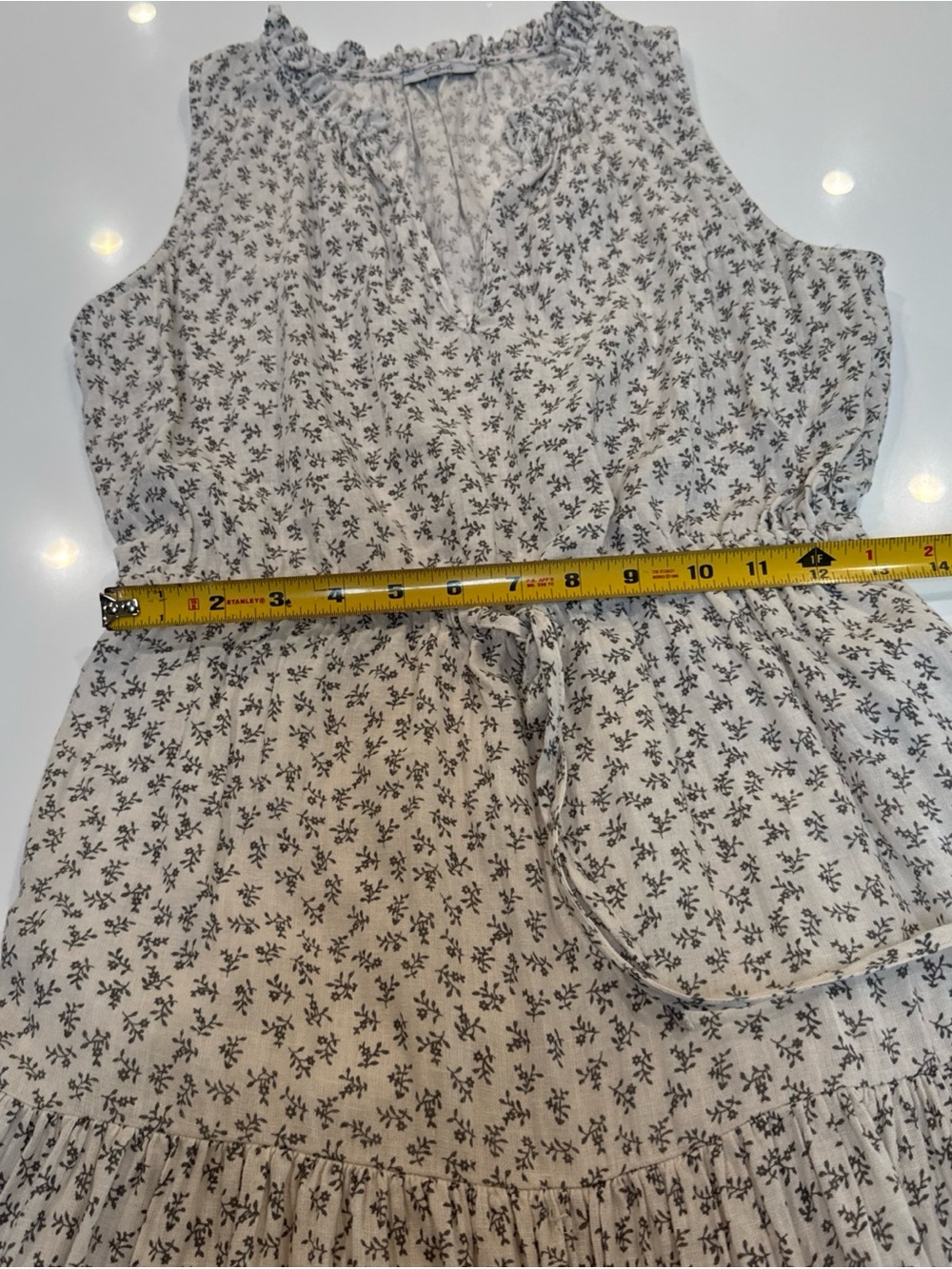 Rails Albany Printed Drawstring Waist Dress size S - Picture 12 of 15